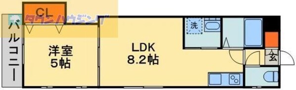 ＰＡＲＫ　ＨＩＬＬＳ　ＳＨＩＮＪＹＵＫＵ　の物件間取画像